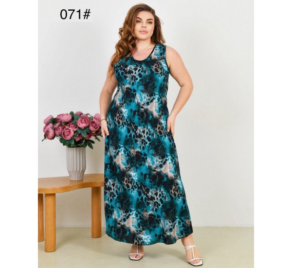 Сарафан жіночий, штапель 6 шт (58-62 р) ZeL1396_071-29