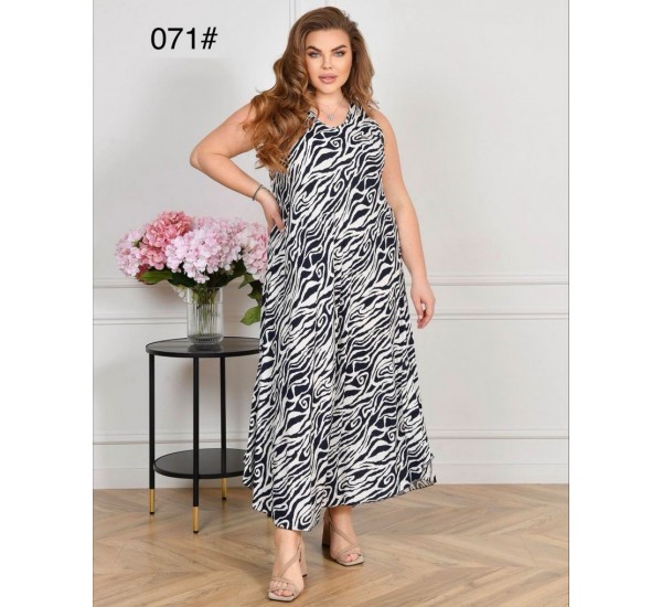 Сарафан жіночий, штапель 6 шт (58-62 р) ZeL1396_071-30