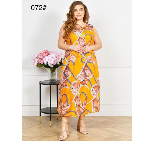 Сарафан жіночий, штапель 6 шт (58-62 р) ZeL1396_072-3