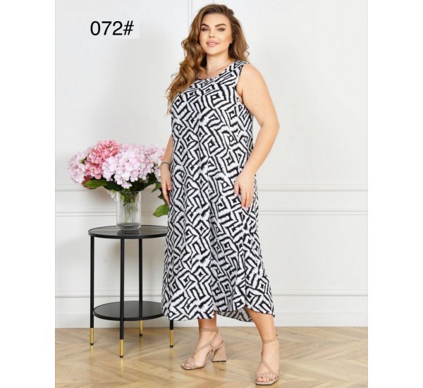 Сарафан жіночий, штапель 6 шт (58-62 р) ZeL1396_072-6