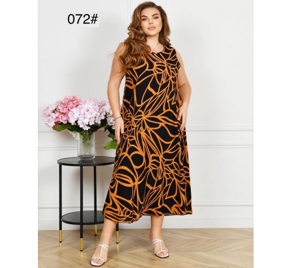 Сарафан жіночий, штапель 6 шт (58-62 р) ZeL1396_072-12