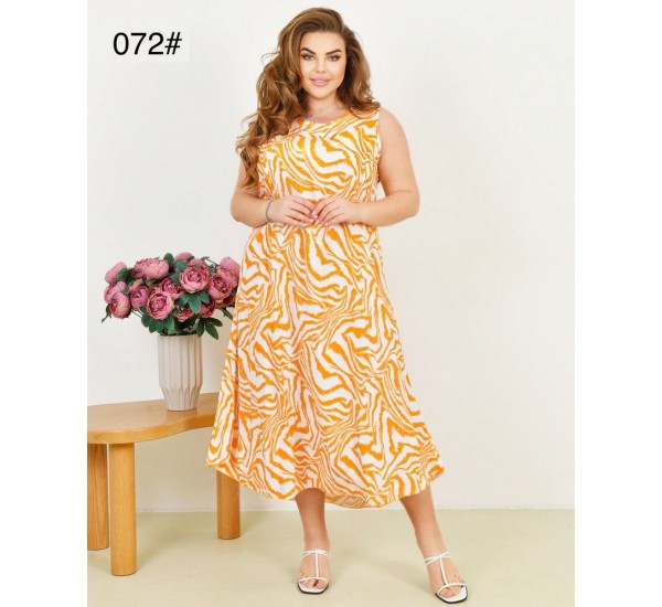 Сарафан жіночий, штапель 6 шт (58-62 р) ZeL1396_072-13