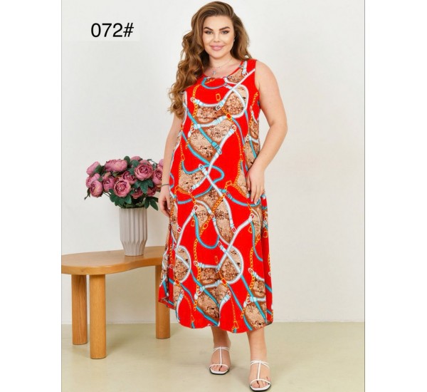 Сарафан жіночий, штапель 6 шт (58-62 р) ZeL1396_072-14