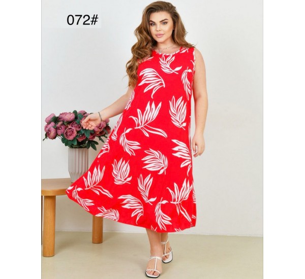 Сарафан жіночий, штапель 6 шт (58-62 р) ZeL1396_072-19