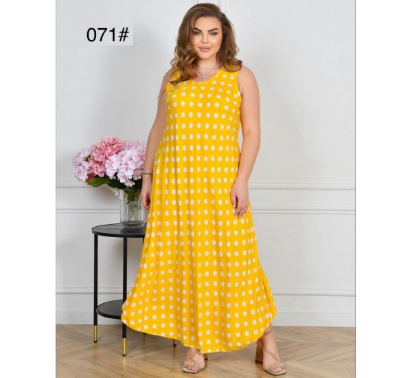 Сарафан жіночий, штапель 6 шт (58-62 р) ZeL1396_071-5