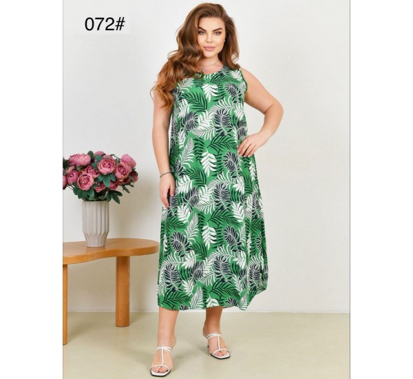 Сарафан жіночий, штапель 6 шт (58-62 р) ZeL1396_072-20