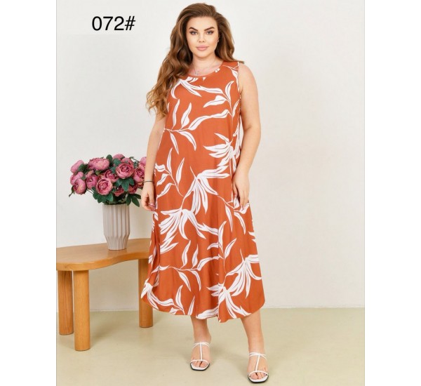 Сарафан жіночий, штапель 6 шт (58-62 р) ZeL1396_072-22