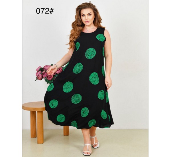 Сарафан жіночий, штапель 6 шт (58-62 р) ZeL1396_072-26