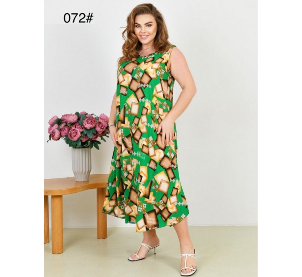 Сарафан жіночий, штапель 6 шт (58-62 р) ZeL1396_072-30
