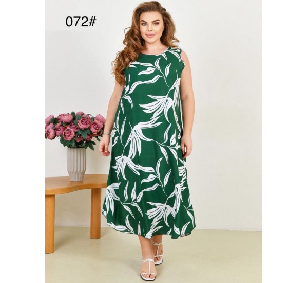Сарафан жіночий, штапель 6 шт (58-62 р) ZeL1396_072-33
