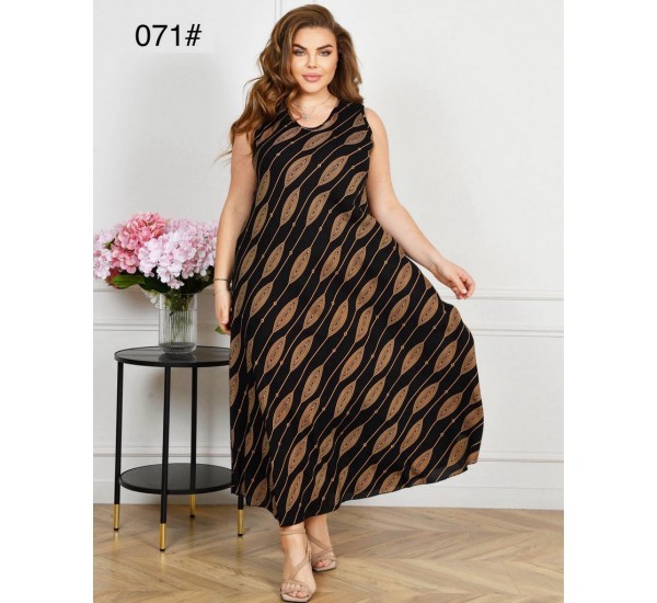Сарафан жіночий, штапель 6 шт (58-62 р) ZeL1396_071-7