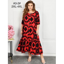 Сукня жіноча, штапель 3 шт (58-62 р) ZeL1396_A3-2a