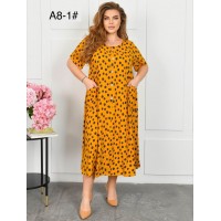 Сукня жіноча, штапель 3 шт (58-62 р) ZeL1396_A8-1b