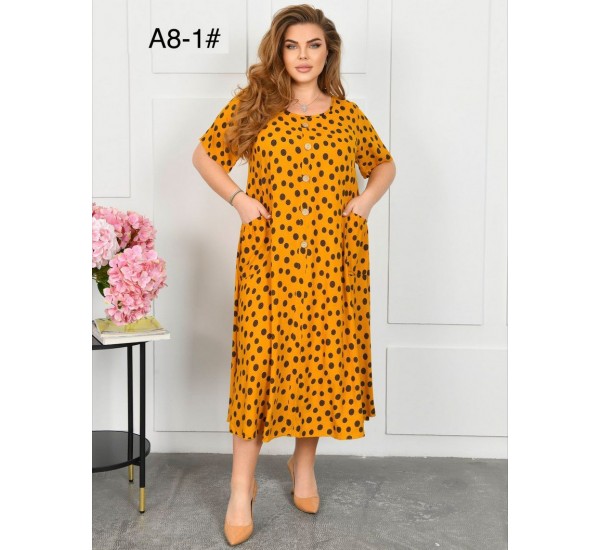 Сукня жіноча, штапель 3 шт (58-62 р) ZeL1396_A8-1b