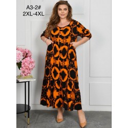Сукня жіноча, штапель 3 шт (58-62 р) ZeL1396_A3-2b