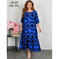 Сукня жіноча, штапель 3 шт (58-62 р) ZeL1396_A3-2c
