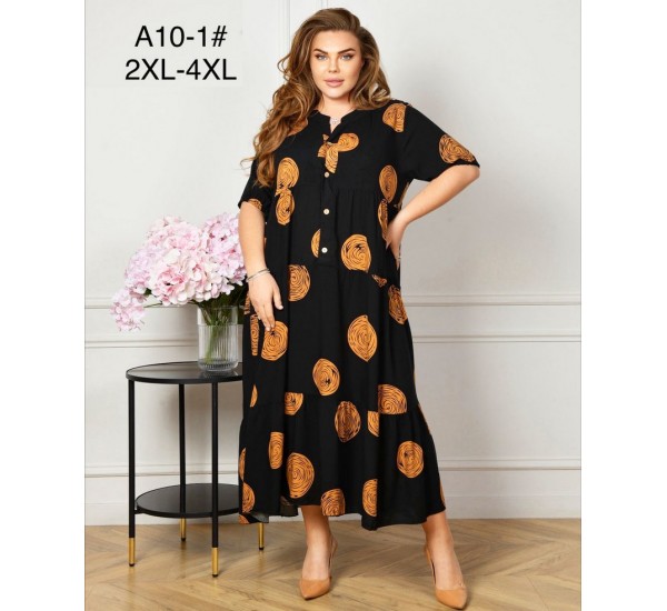 Сукня жіноча, штапель 3 шт (58-62 р) ZeL1396_A10-1a