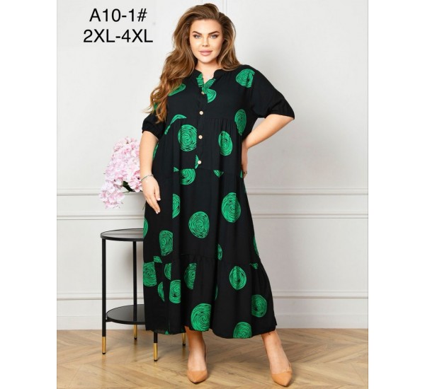 Сукня жіноча, штапель 3 шт (58-62 р) ZeL1396_A10-1b
