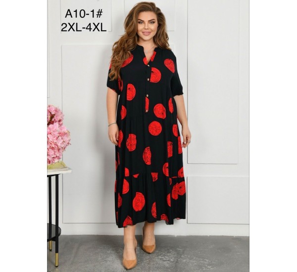 Сукня жіноча, штапель 3 шт (58-62 р) ZeL1396_A10-1c