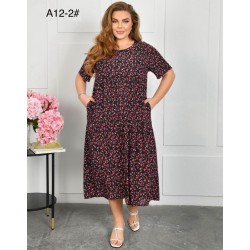 Сукня жіноча, штапель 3 шт (58-62 р) ZeL1396_A12-2a