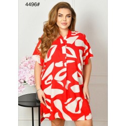 Сукня-сорочка жіноча, штапель 3 шт (52-56 р) ZeL1396_4496a