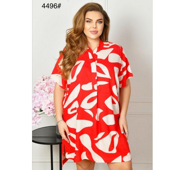 Сукня-сорочка жіноча, штапель 3 шт (52-56 р) ZeL1396_4496a
