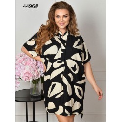 Сукня-сорочка жіноча, штапель 3 шт (52-56 р) ZeL1396_4496b