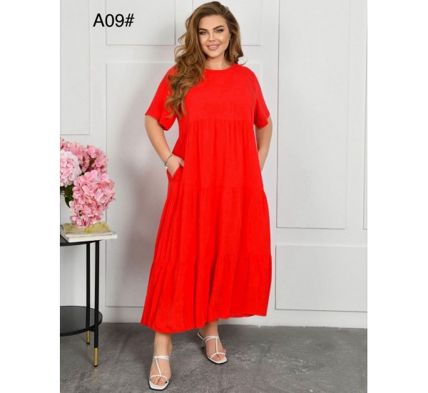 Сукня жіноча, штапель 3 шт (58-62 р) ZeL1396_A09b