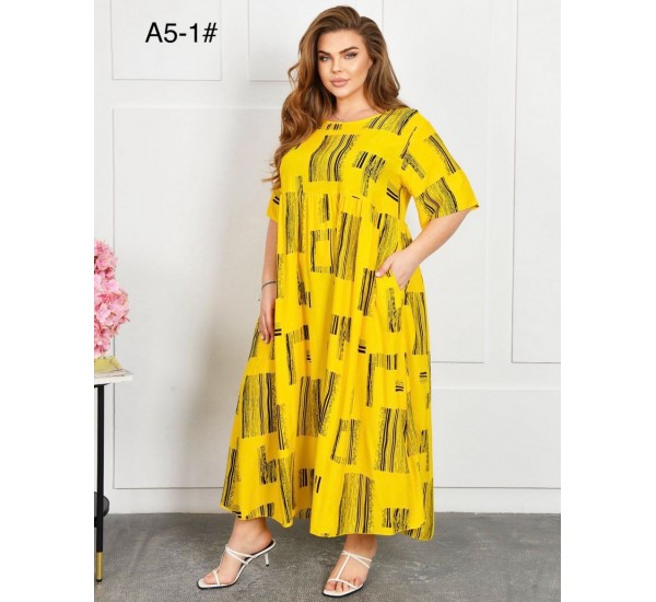 Сукня жіноча, штапель 3 шт (58-62 р) ZeL1396_A5-1b