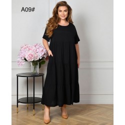 Сукня жіноча, штапель 3 шт (58-62 р) ZeL1396_A09e