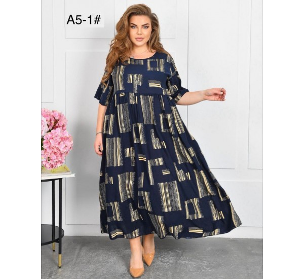 Сукня жіноча, штапель 3 шт (58-62 р) ZeL1396_A5-1c
