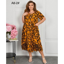 Сукня жіноча, штапель 3 шт (58-62 р) ZeL1396_A8-2a