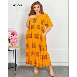 Сукня жіноча, штапель 3 шт (58-62 р) ZeL1396_A5-2a