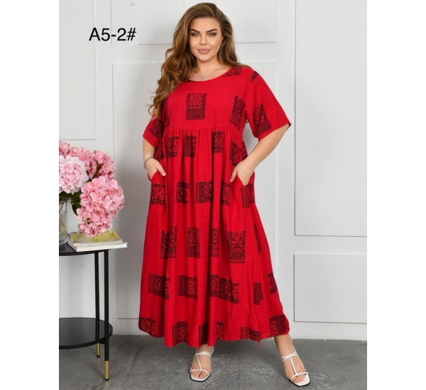 Сукня жіноча, штапель 3 шт (58-62 р) ZeL1396_A5-2b