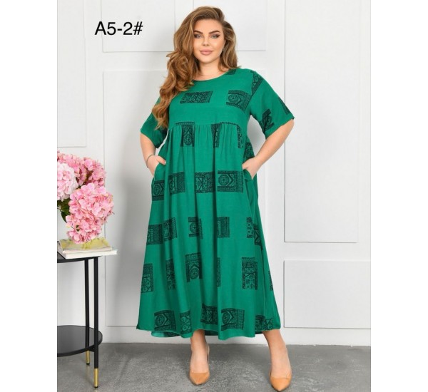 Сукня жіноча, штапель 3 шт (58-62 р) ZeL1396_A5-2c