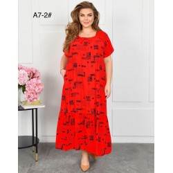 Сукня жіноча, штапель 3 шт (58-62 р) ZeL1396_A7-2c