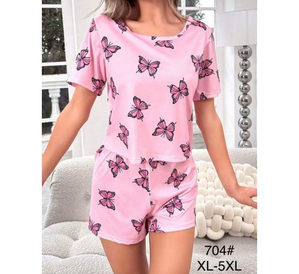 Піжама жіноча, бамбук 5 шт (S-2XL) ZeL1396_704