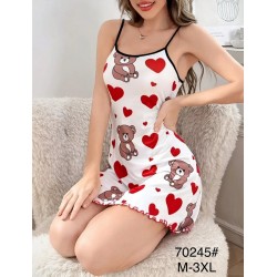 Нічна сорочка, бамбук 5 шт (M-3XL) ZeL1396_70245