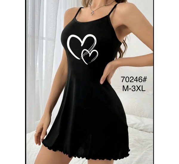 Нічна сорочка, бамбук 5 шт (M-3XL) ZeL1396_70246a