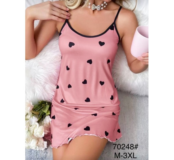 Нічна сорочка, бамбук 5 шт (M-3XL) ZeL1396_70248