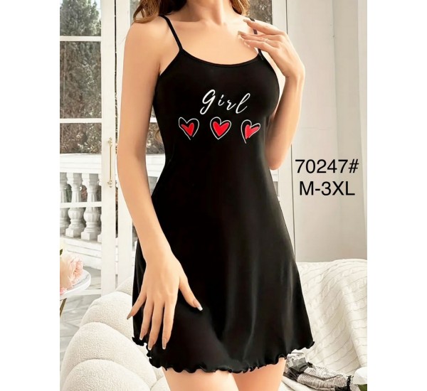 Нічна сорочка, бамбук 5 шт (M-3XL) ZeL1396_70247