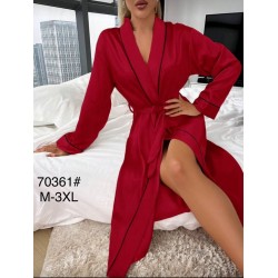 Халат жіночий, 5 шт (M-3XL) шовк ZeL1396_70361b