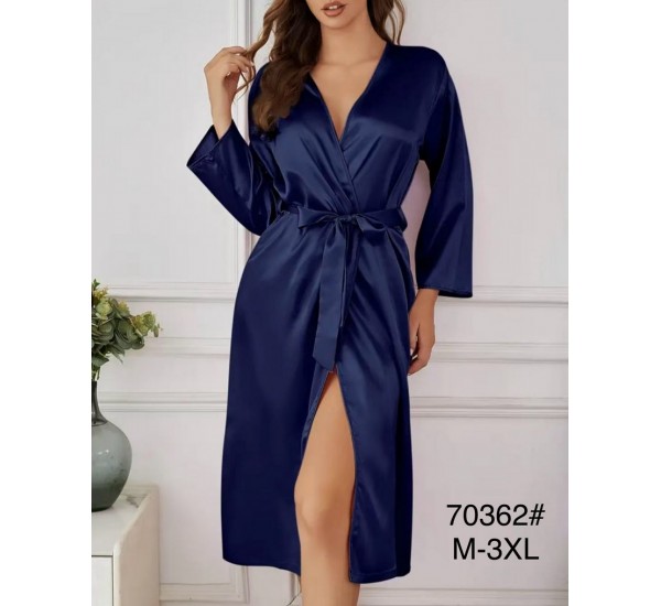Халат жіночий, 5 шт (M-3XL) шовк ZeL1396_70362a