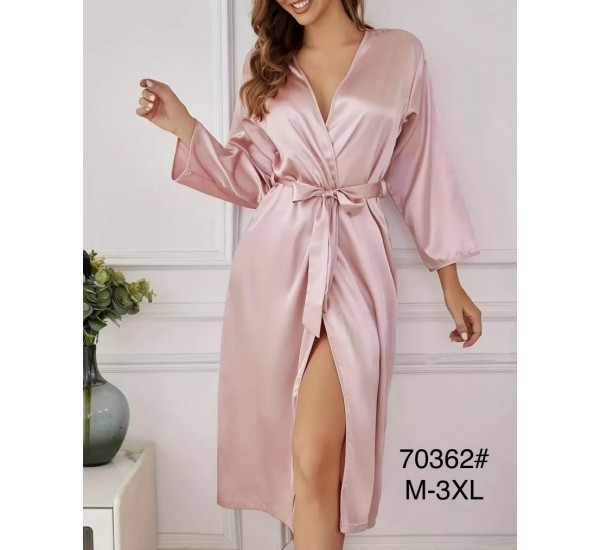 Халат жіночий, 5 шт (M-3XL) шовк ZeL1396_70362b