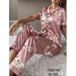 Піжама жіноча, 5 шт (M-3XL) шовк ZeL1396_70514