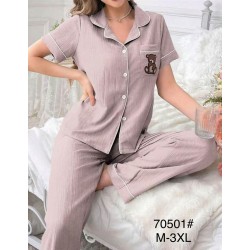 Пижама женская, 5 шт (M-3XL) муслин ZeL1396_70501a