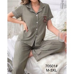 Пижама женская, 5 шт (M-3XL) муслин ZeL1396_70501b