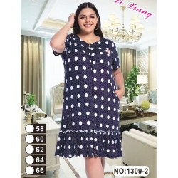 Халат женский, вискоза 5 шт (58-66 р) ZeL1396_1309-2