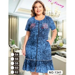 Халат женский, вискоза 5 шт (54-62 р) ZeL1396_1341