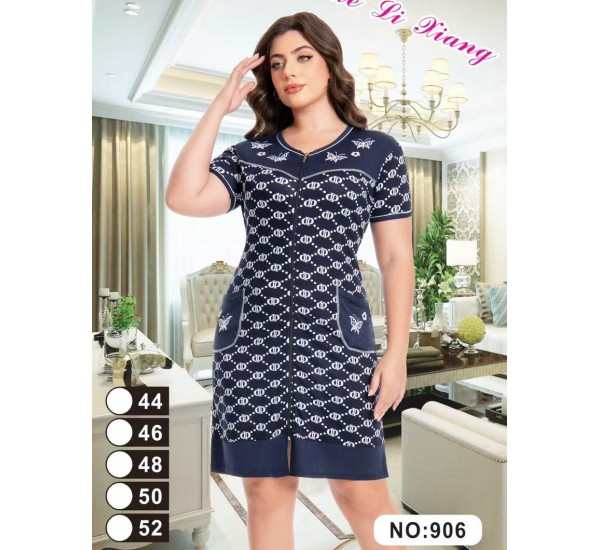 Халат женский, вискоза 5 шт (44-52 р) ZeL1396_906